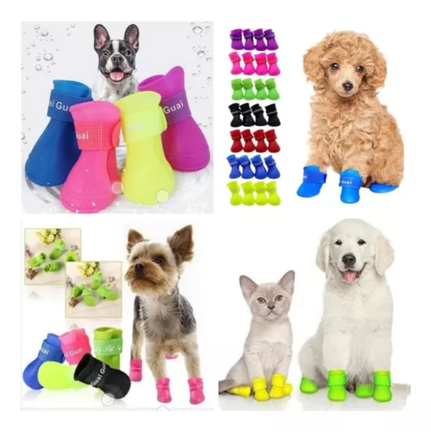 Zapatos Para Perro Talla L